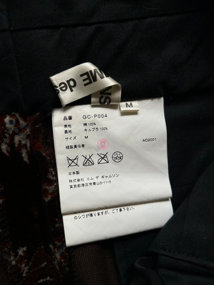 floral patterned cropped pants by Comme des Garçons