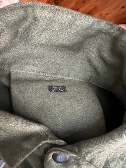 porter classic moleskin olive green work coat