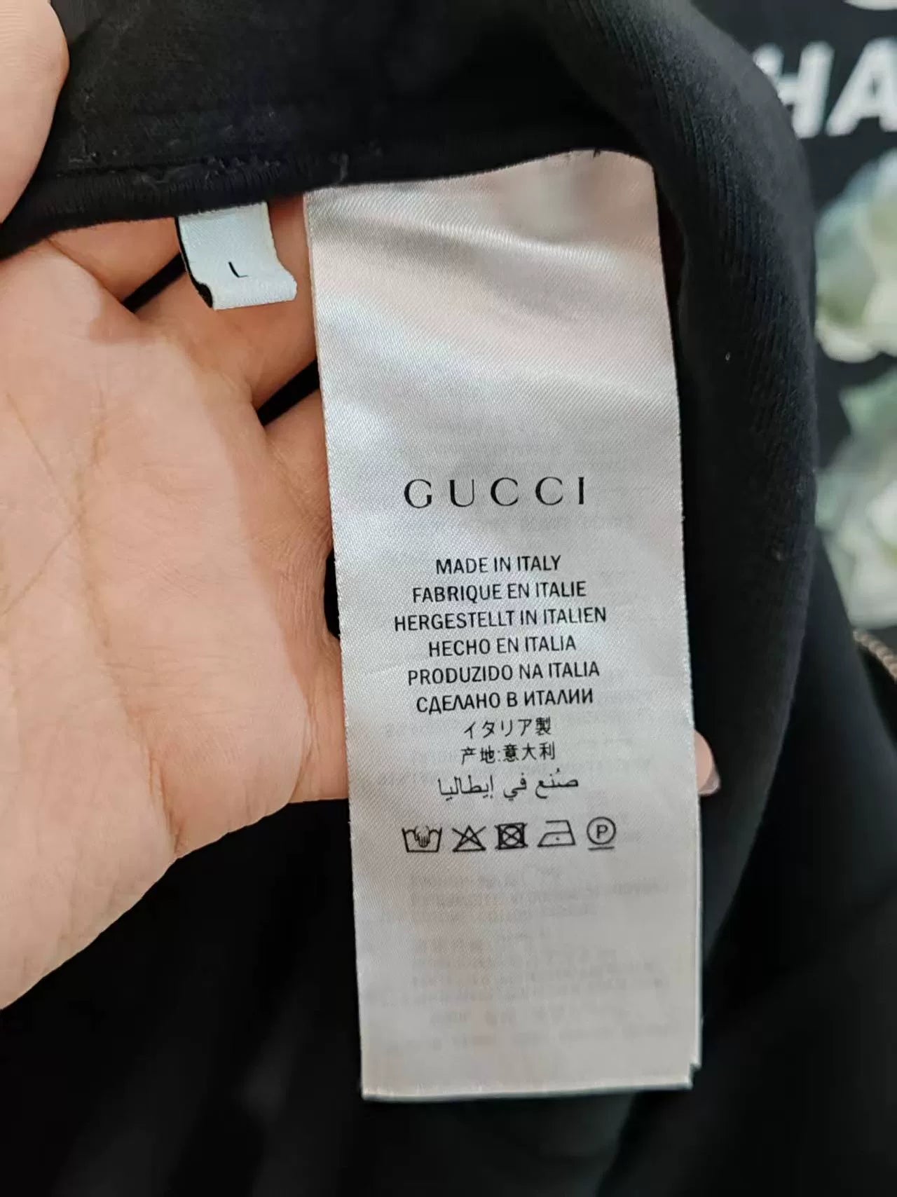 Gucci Logo Jacket in Black Color