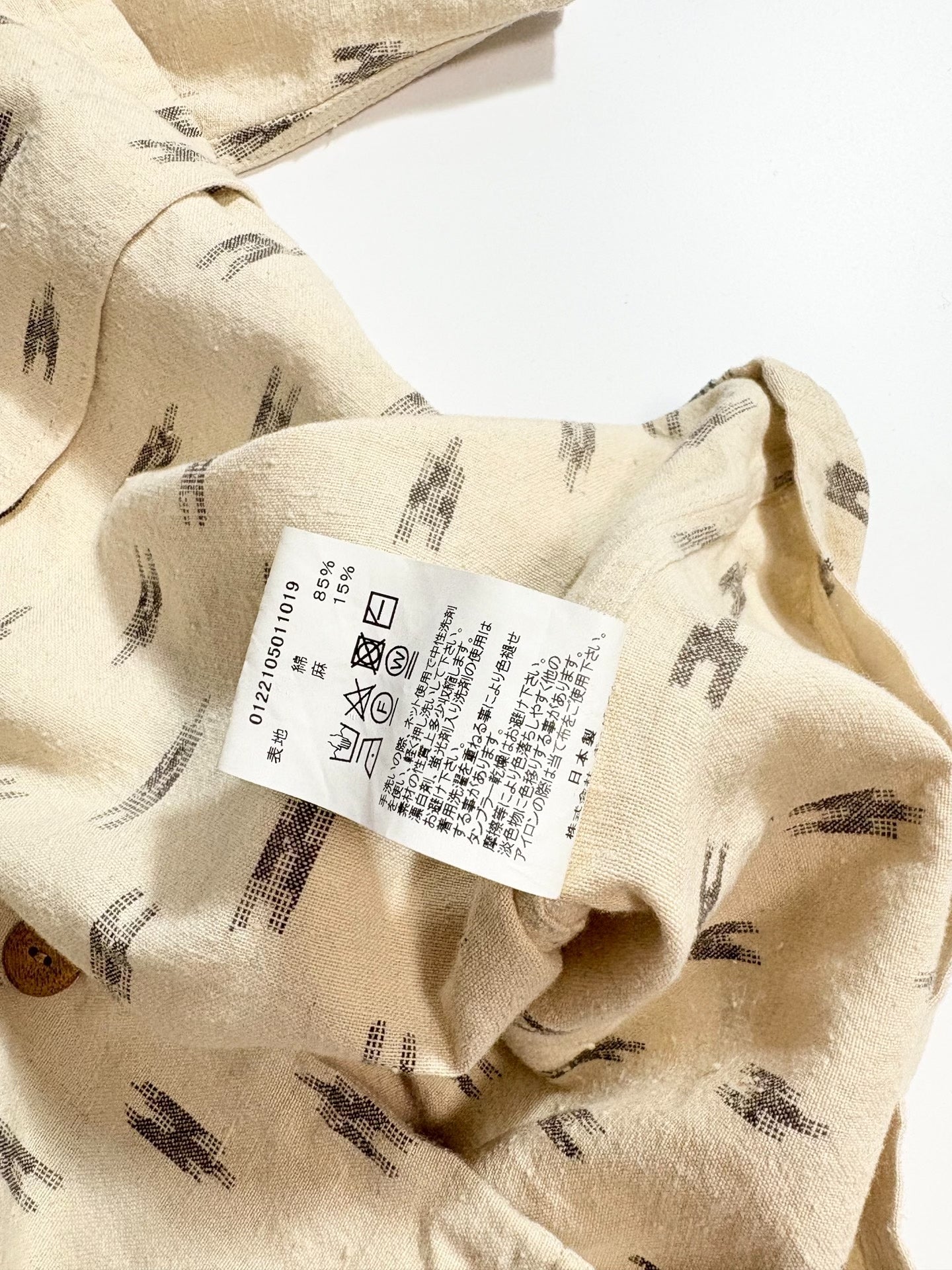 VISVIM FREE EDGE SHIRT KASURI