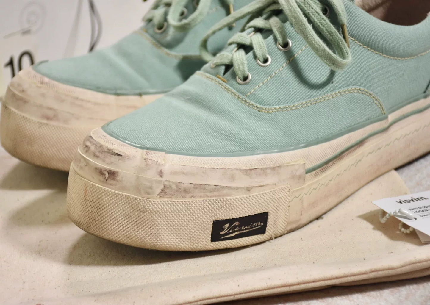 Visvim 22ss Deck Logan II Canvas Sneakers