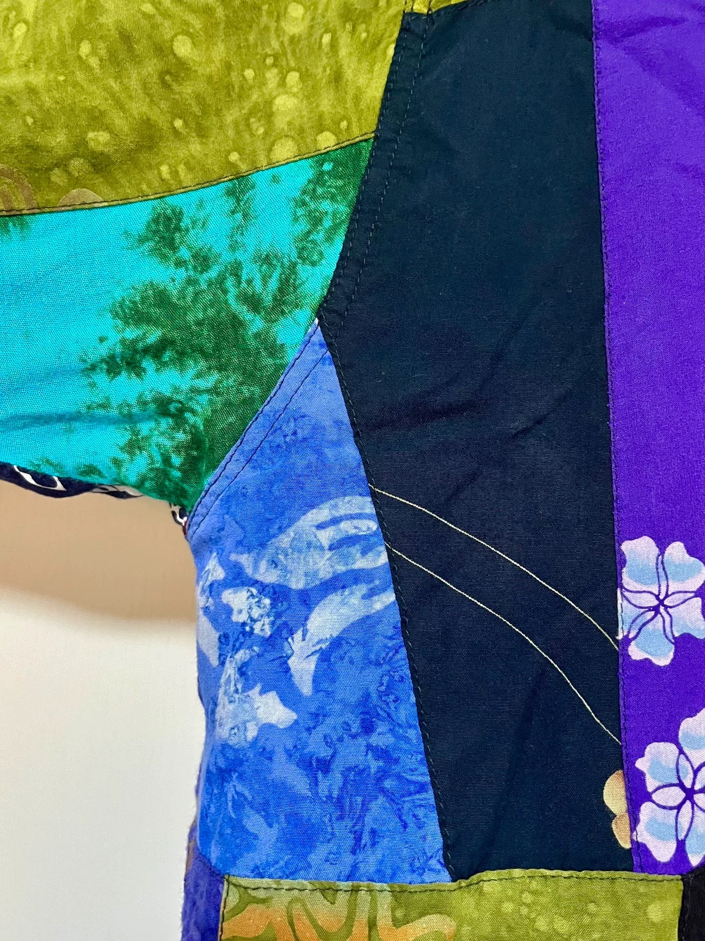Kapital Style Patchwork Tang Suit
