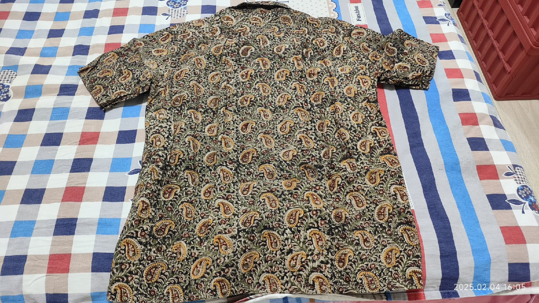 Beams Paisley Cotton Shirt