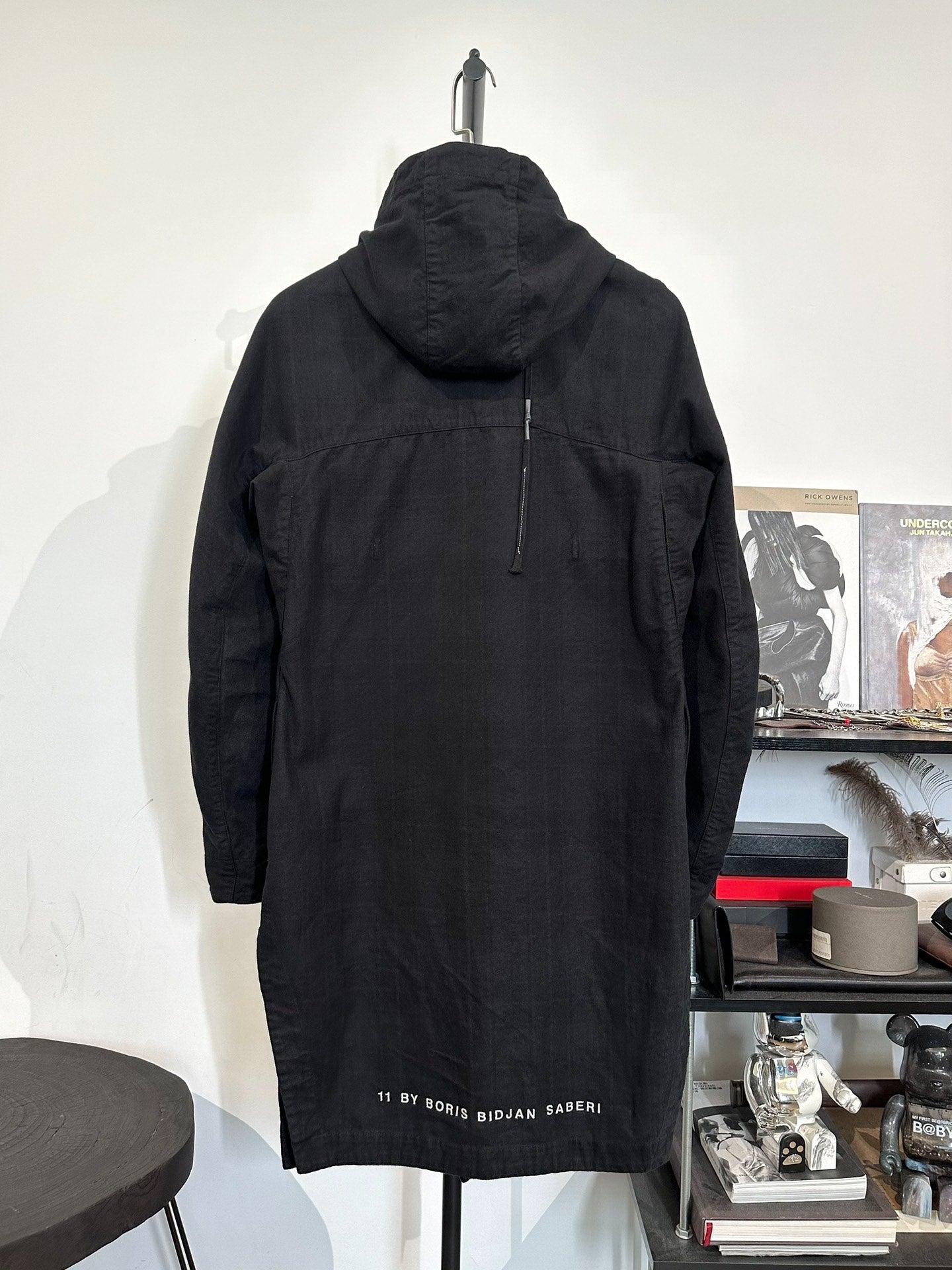Boris Bidjan Saberi 11by bbs Mid-Length Hooded Trench