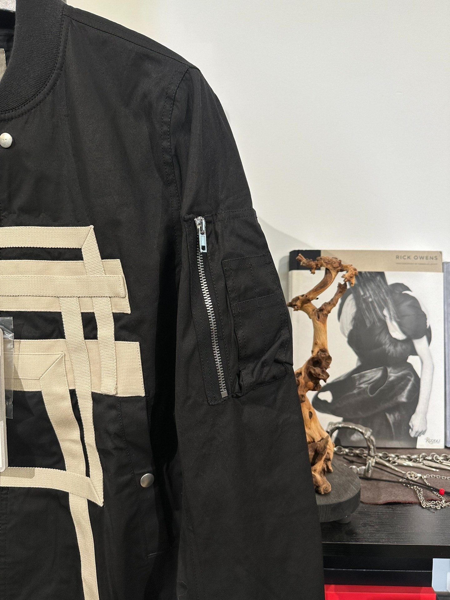 Rick Owens Webbing Flight Jacket