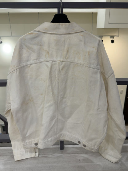 Fear of God White Denim Jacket Medium