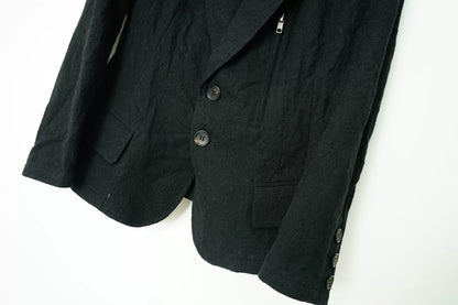 Yohji Yamamoto Jacquard Embroidered Blazer