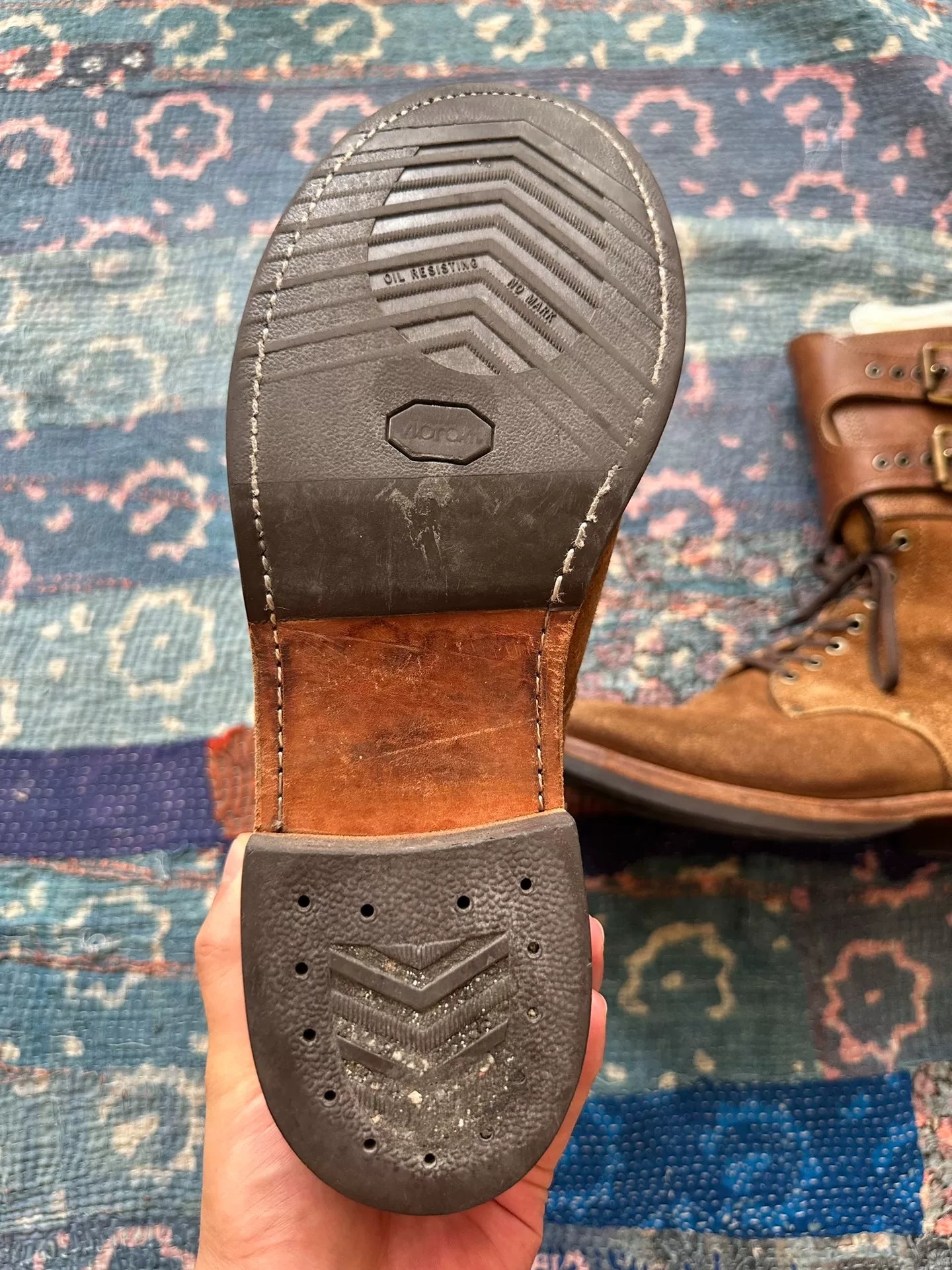 rrl ralph lauren vintage suede boots