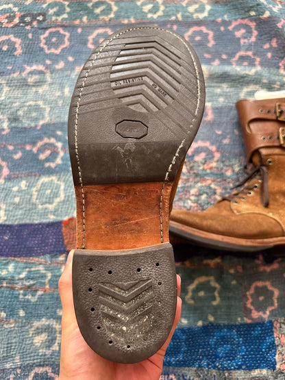 rrl ralph lauren vintage suede boots