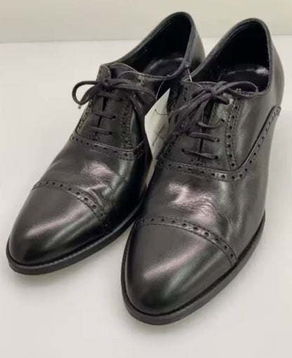 Comme des Garcons Black Leather Heels