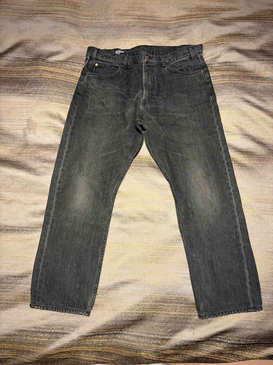 Celine Men's Gray-Black Denim Jeans Size 36