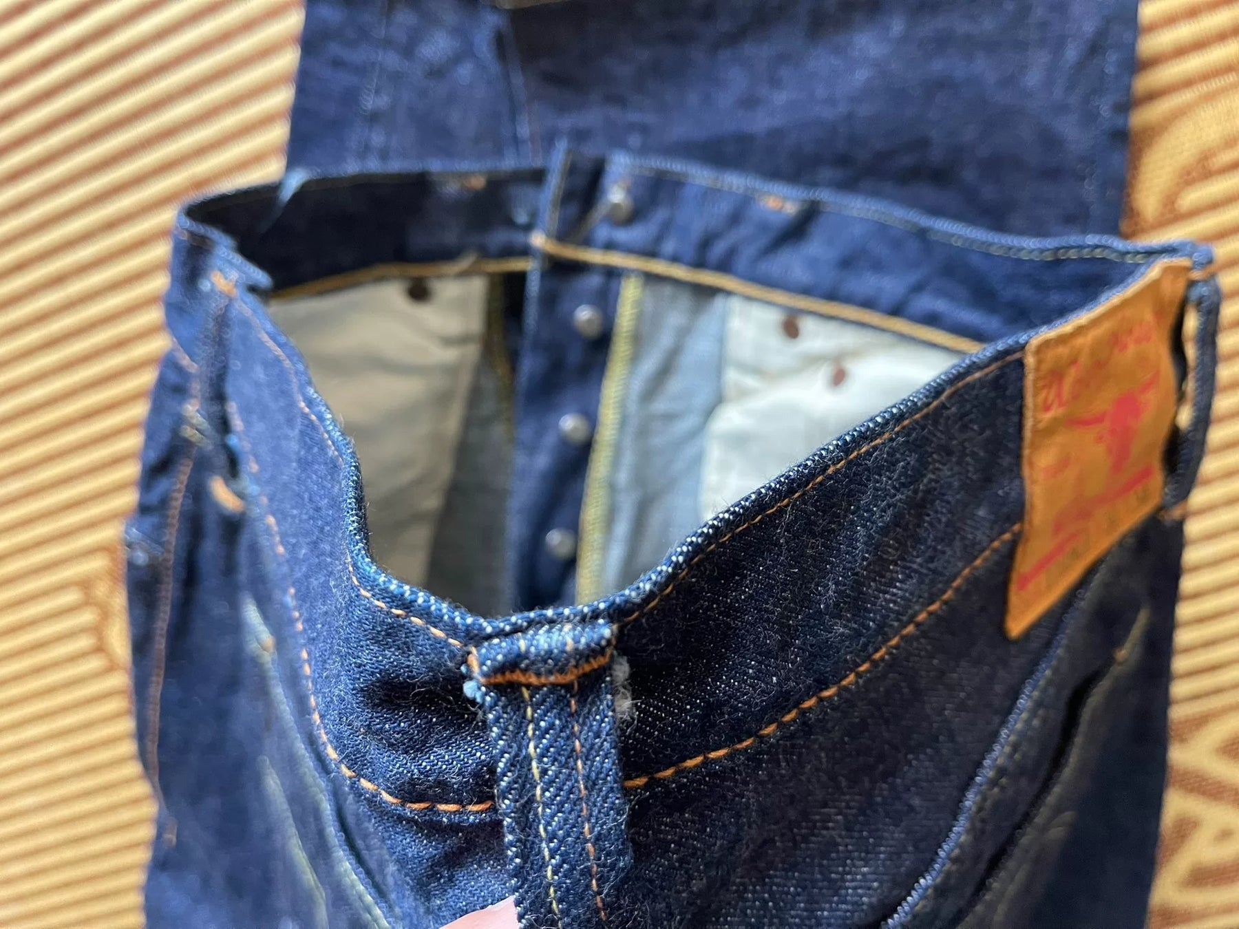 Warehouse 1000xx Natural Indigo Jeans