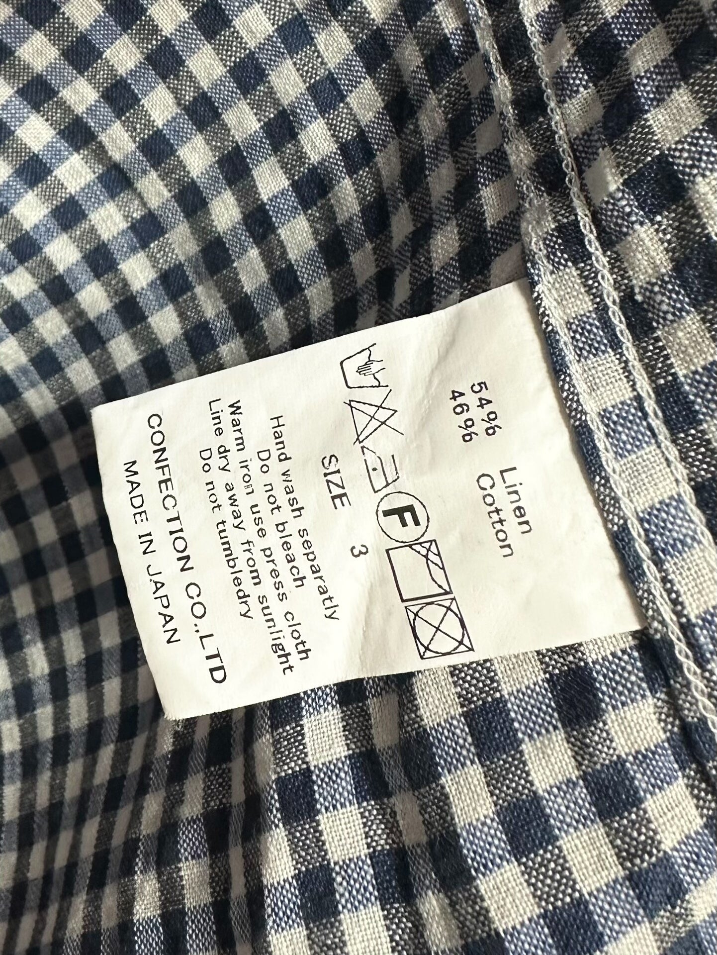 workers style cotton linen shirt
