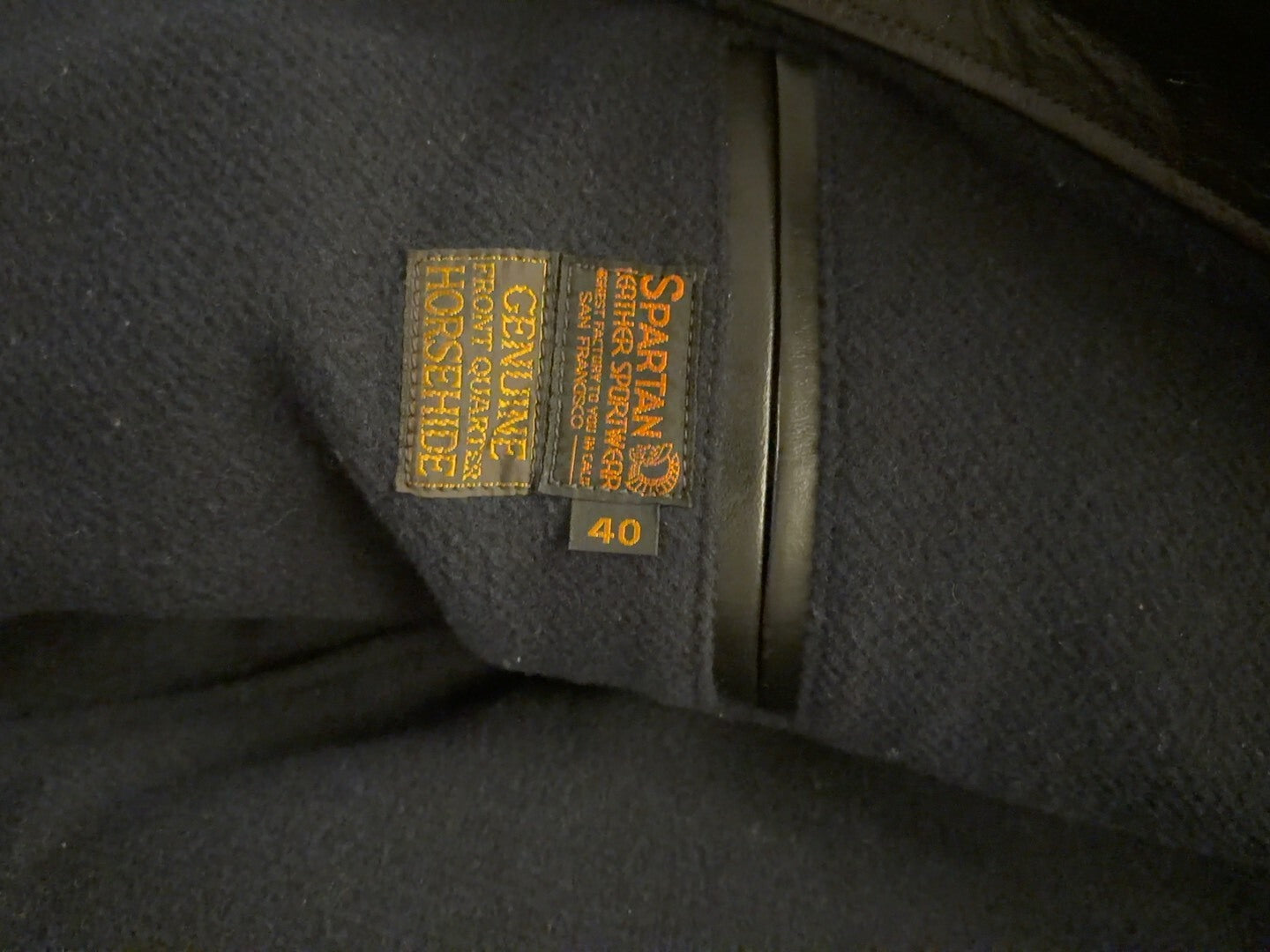 Freewheelers Mulholland Leather Jacket Size 40