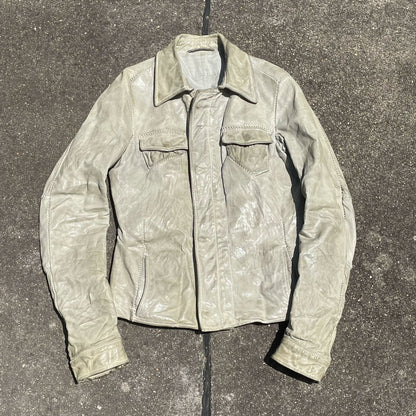 Archive Carol Christian Poell Overlock Leather Jacket