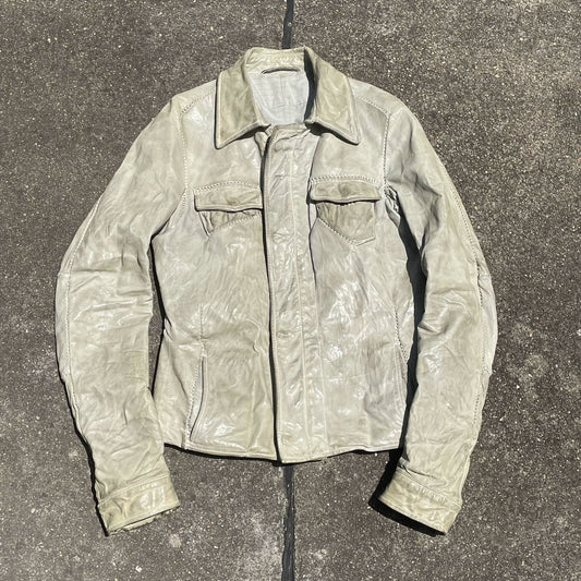 Archive Carol Christian Poell Overlock Leather Jacket
