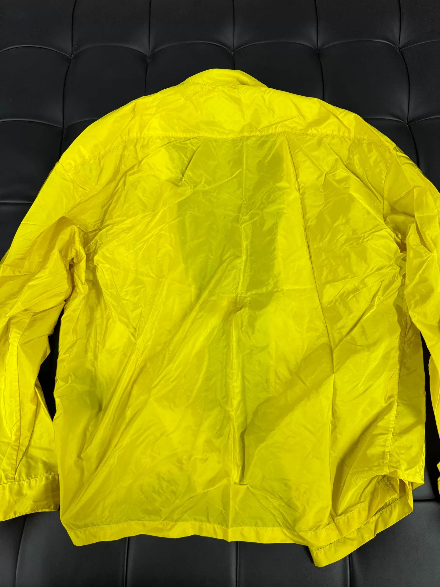 Prada Blue Nylon Zip Jacket