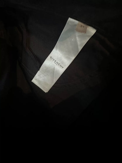Givenchy MMW Black Paint Splash Jeans