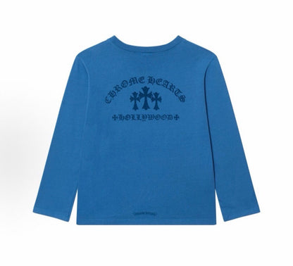 Chrome Hearts Thirty Cross Flocked Long Sleeve M