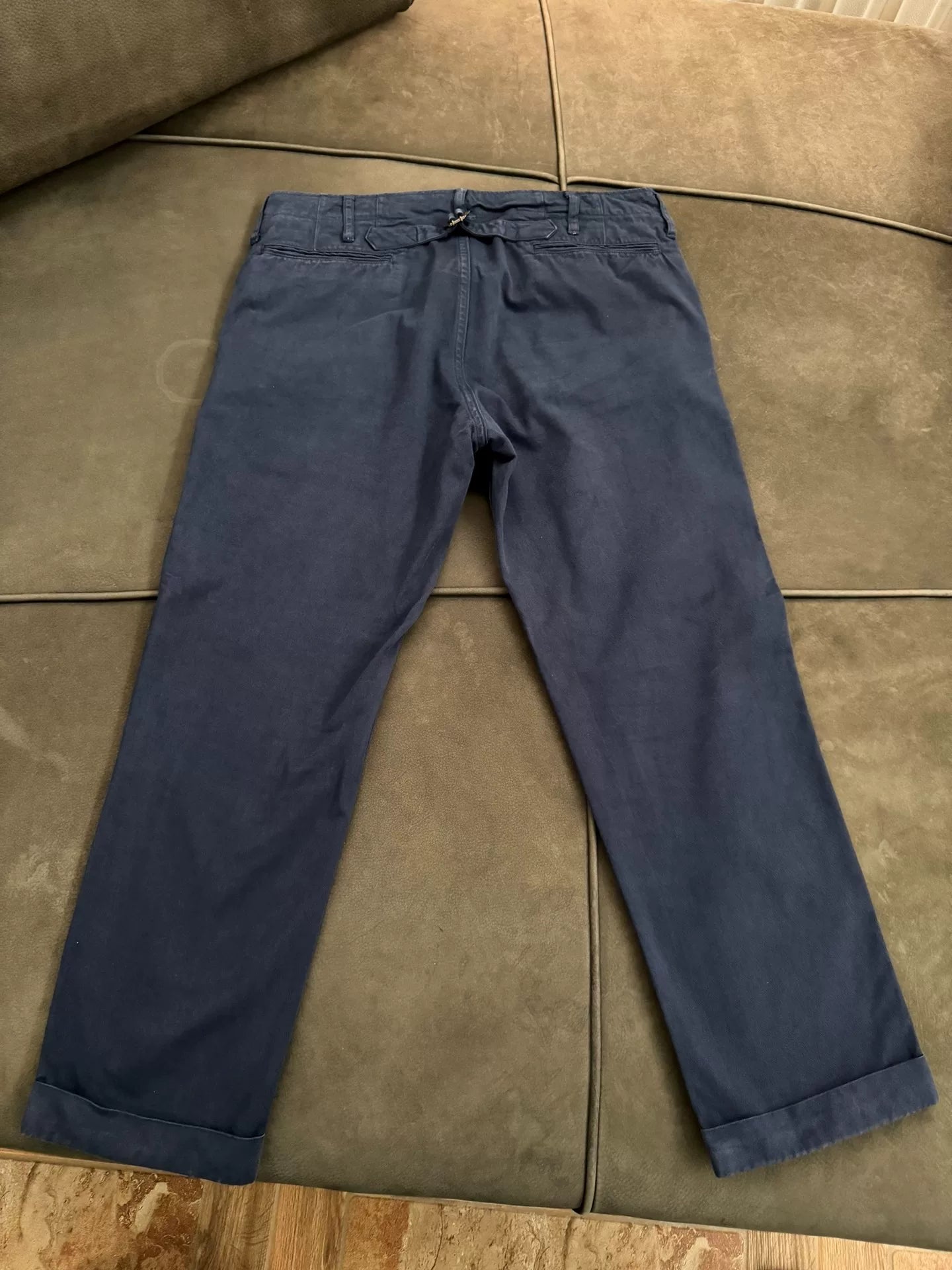 visvim casual cropped pants size 2