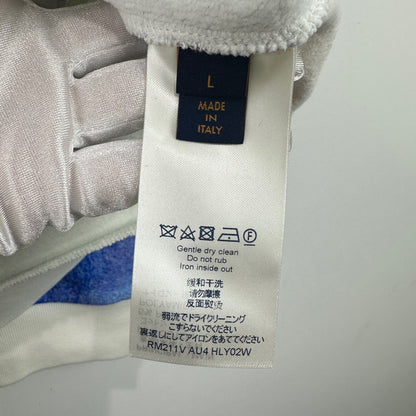 Louis Vuitton Ink Wash Towel Hoodie Large