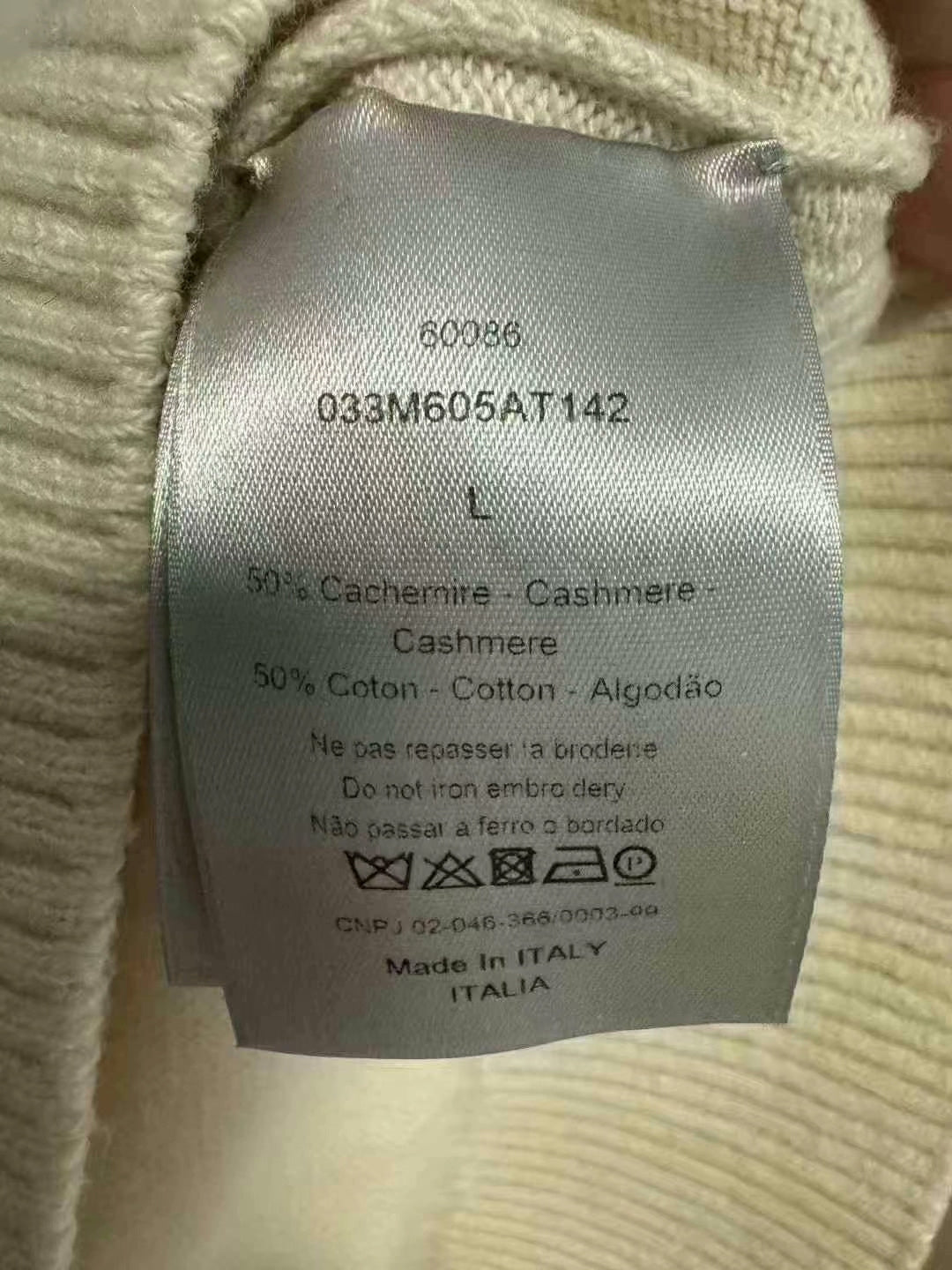 dior x air jordan collaboration sweater