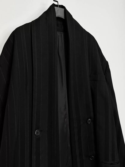 yohji yamamoto striped jacket from 1985