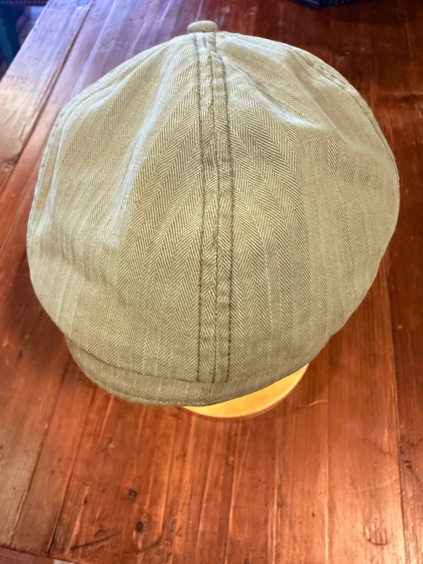RRL Ralph Lauren Herringbone Baseball Cap