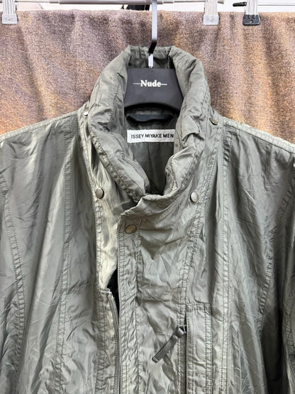 issey miyake studded zip jacket size 2