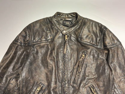 Ralph Lauren RRL Vintage Leather Motorcycle Jacket