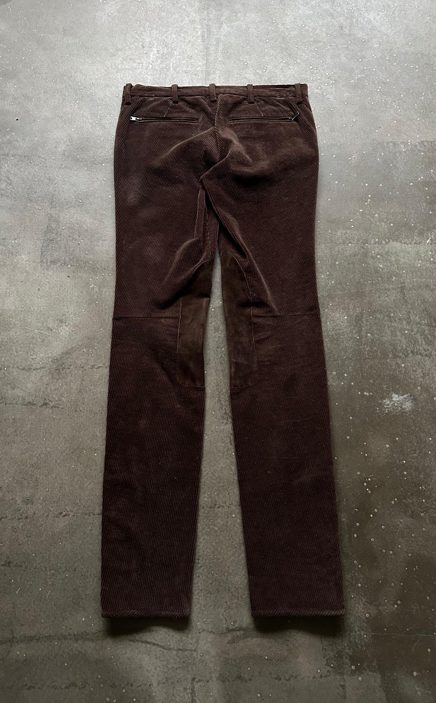 number nine corduroy skinny trousers