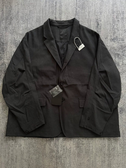 black tech loose 2b jacket for men
