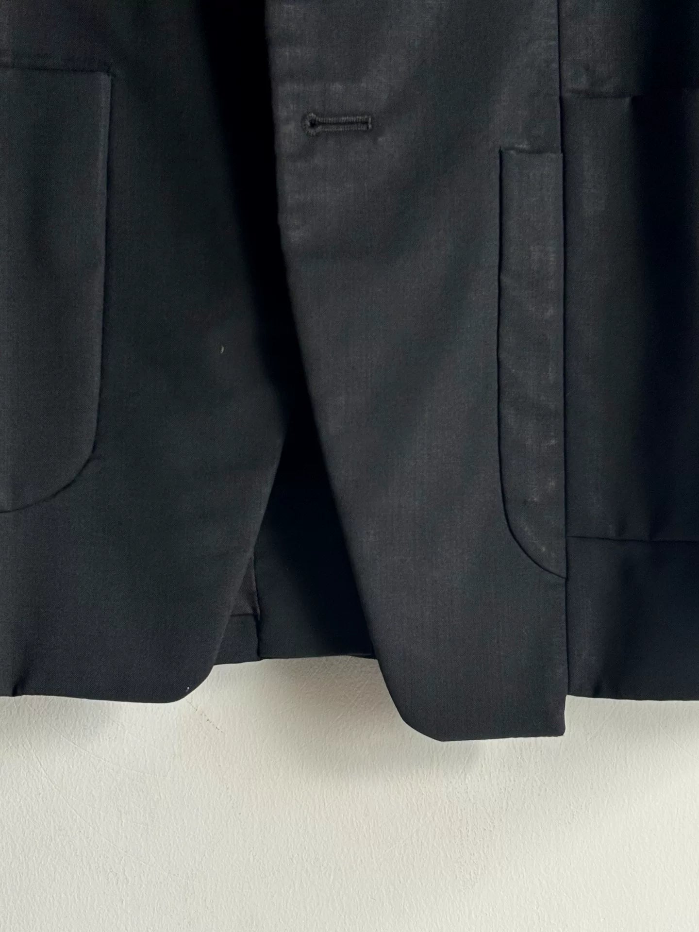 deconstructed suit jacket by maison margiela