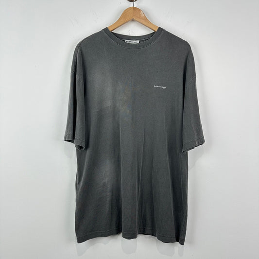 Balenciaga vintage Gray Short Sleeve T-Shirt