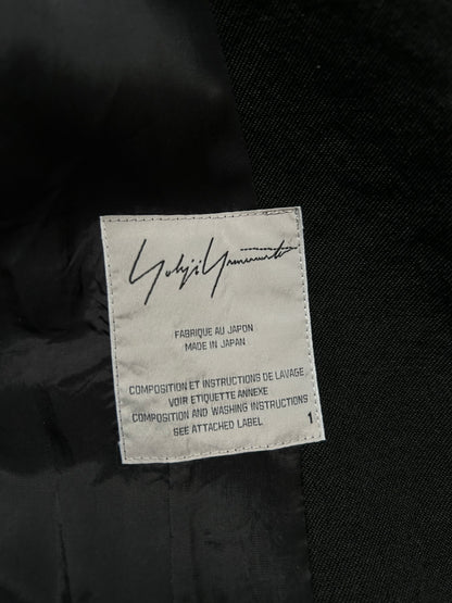 Yohji Yamamoto 2004AW Asymmetric Collar Coat