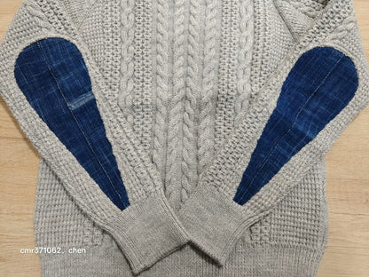 visvim 18AW Spot Fisherman Cable Knit