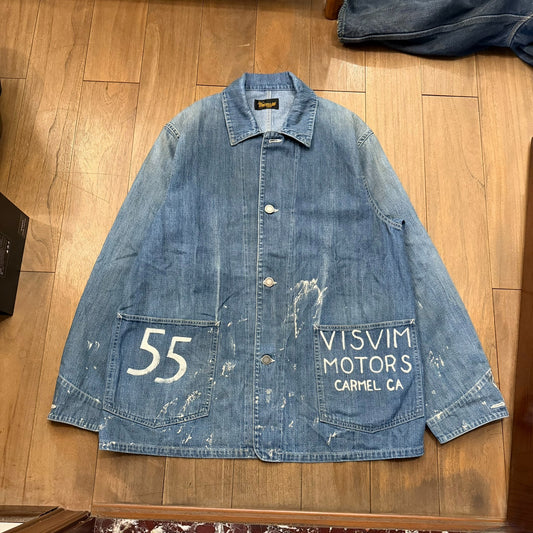 VISVIM 25SS SPOT MOTORS COVERALL JKT