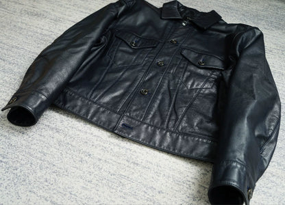 Yohji Yamamoto Padded Leather Jacket