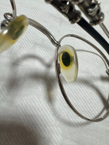Chrome Hearts Bubba-A Round Frame Eyeglasses