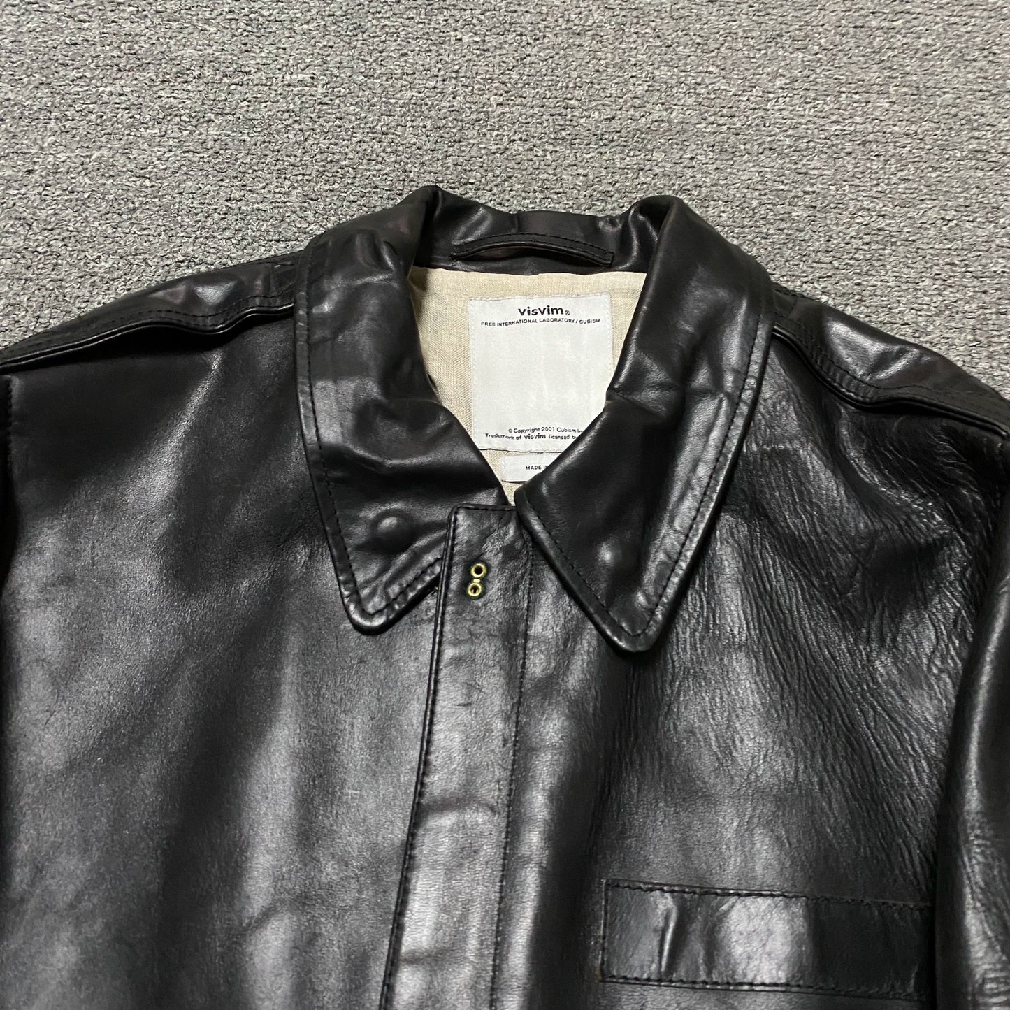 Visvim 12-13FW Elmendorf A2 Leather Jacket