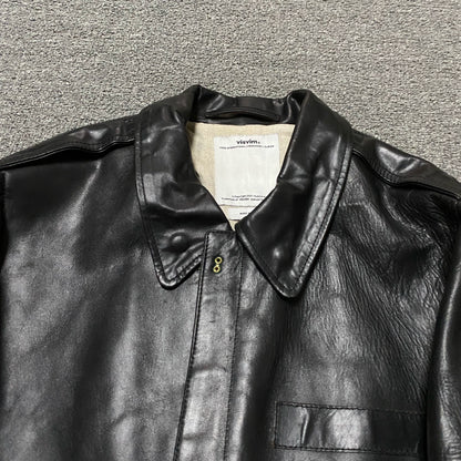 Visvim 12-13FW Elmendorf A2 Leather Jacket