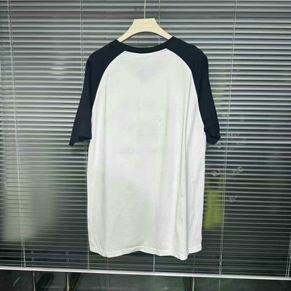 dior atelier embroidered slogan short sleeve shirt