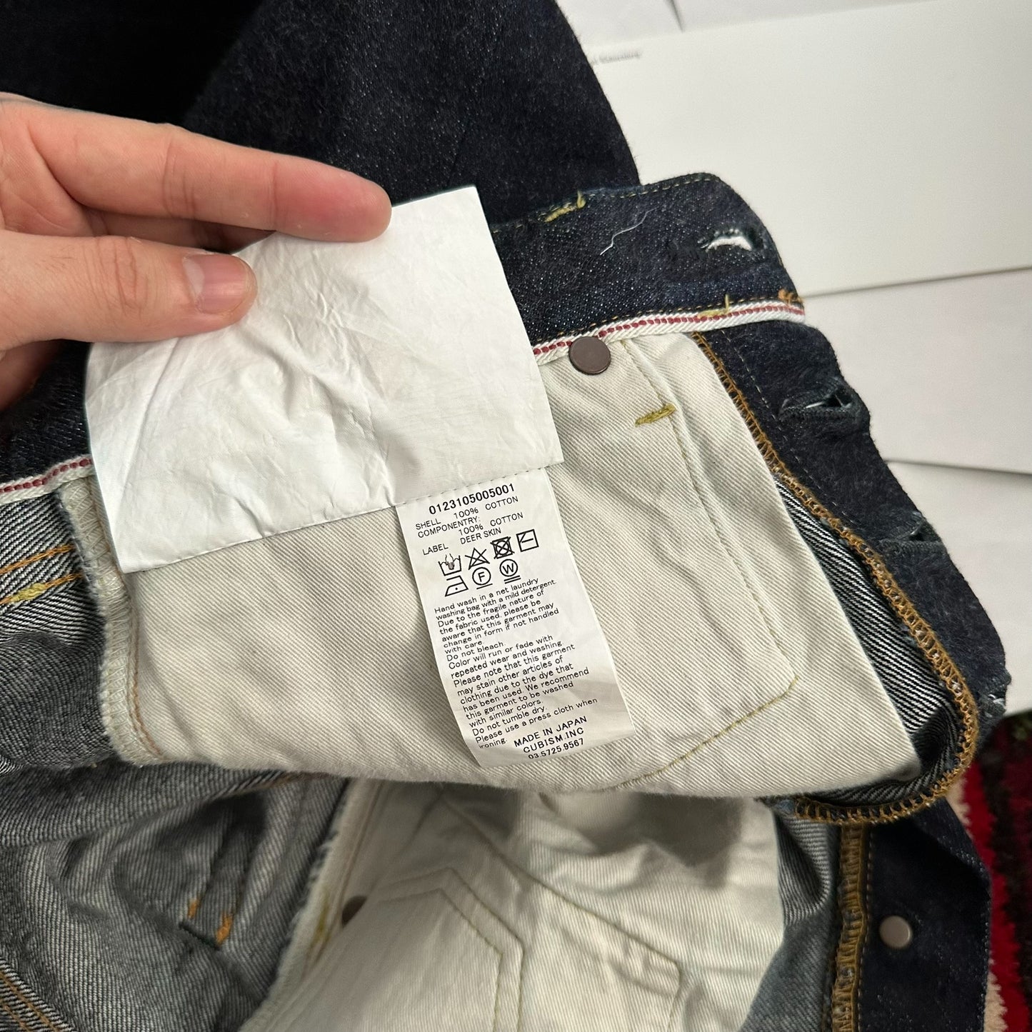 visvim 23ss raw denim w32l30