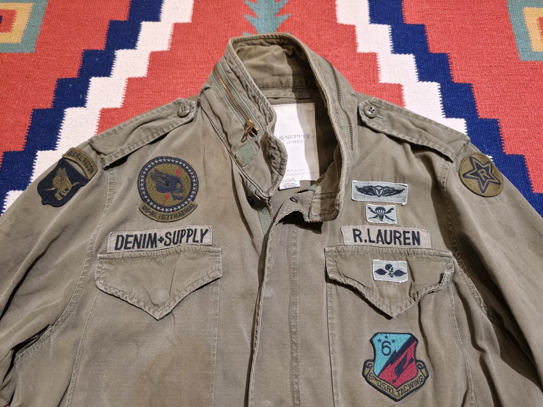 Ralph Lauren Distressed M65 Jacket