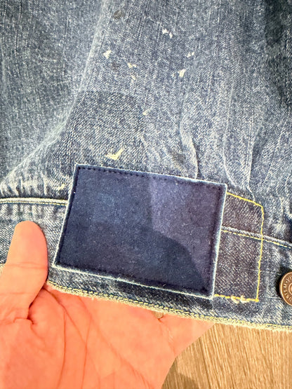 VISVIM 18AW 101 JKT Damaged Denim Jacket