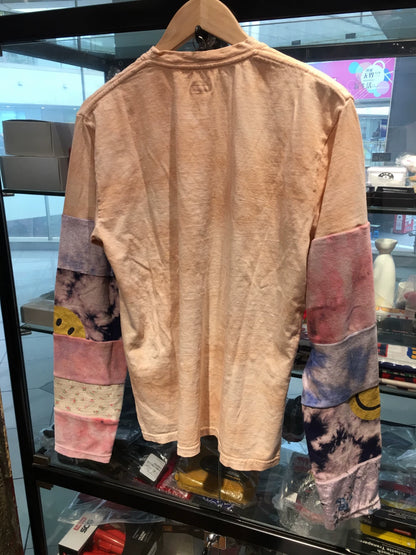 kapital tie-dye smiley long sleeve shirt