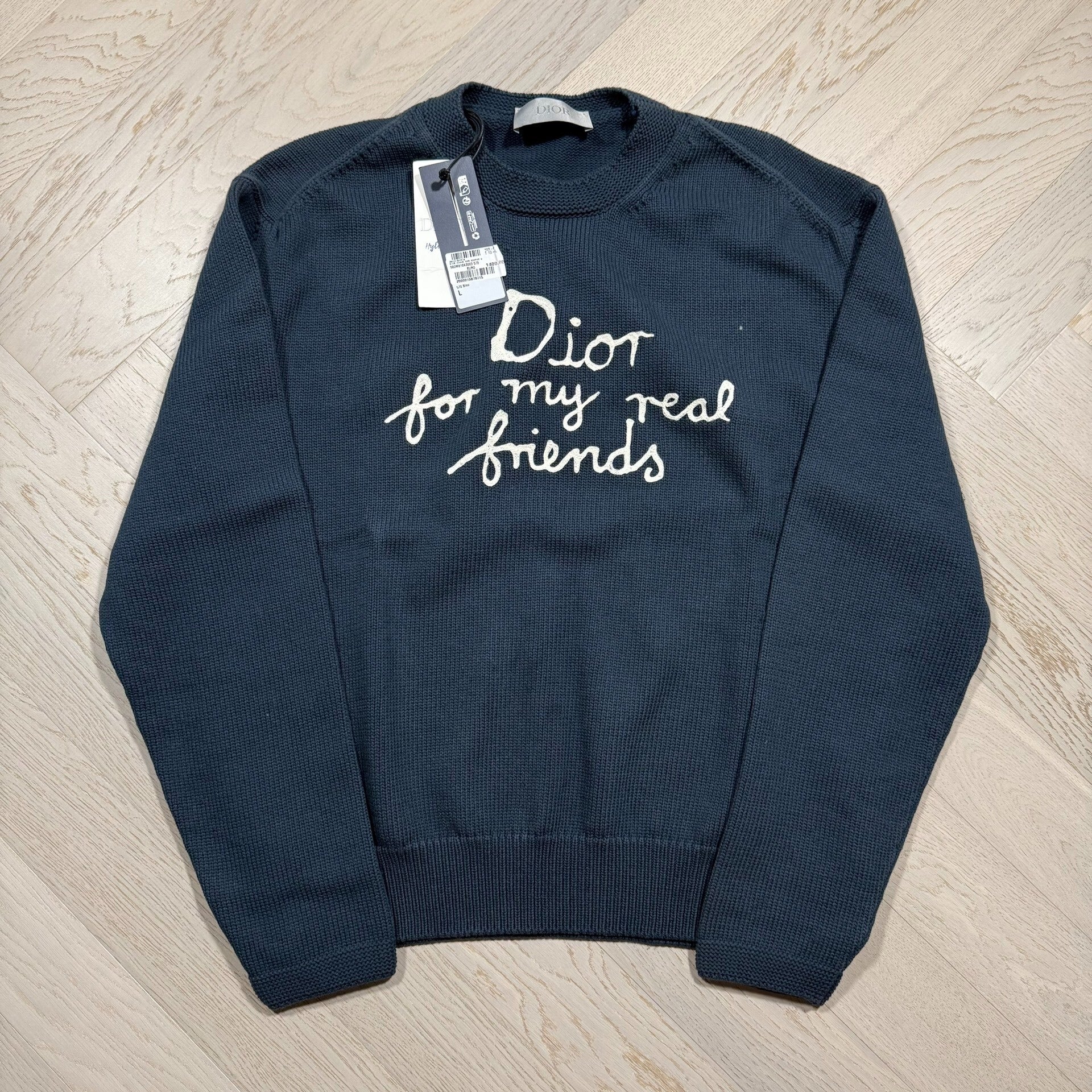 Dior SS25 Embroidered Long Sleeve Sweater