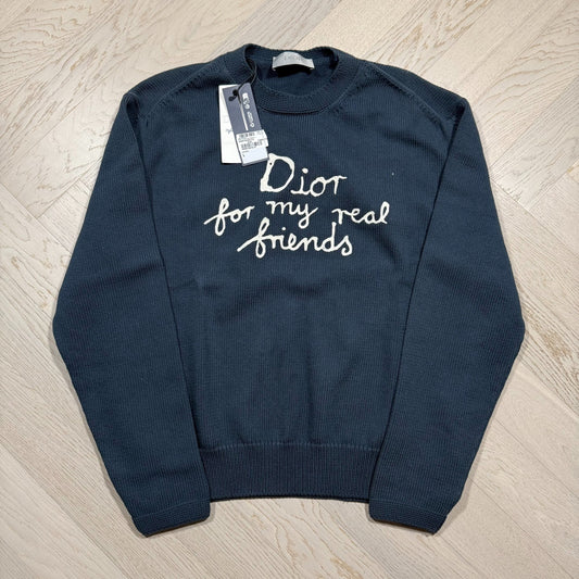 Dior SS25 Embroidered Long Sleeve Sweater