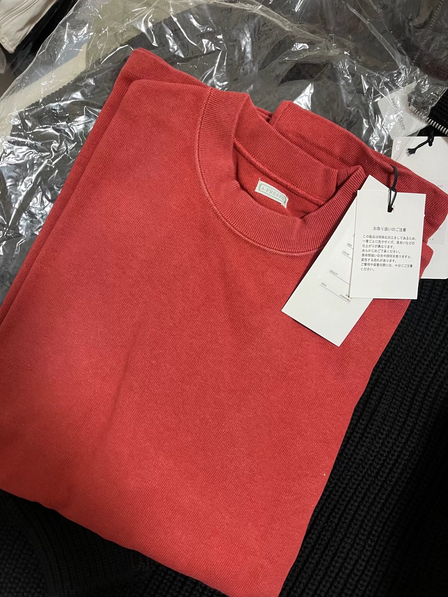 A.PRESSE Vintage L/S T-Shirt