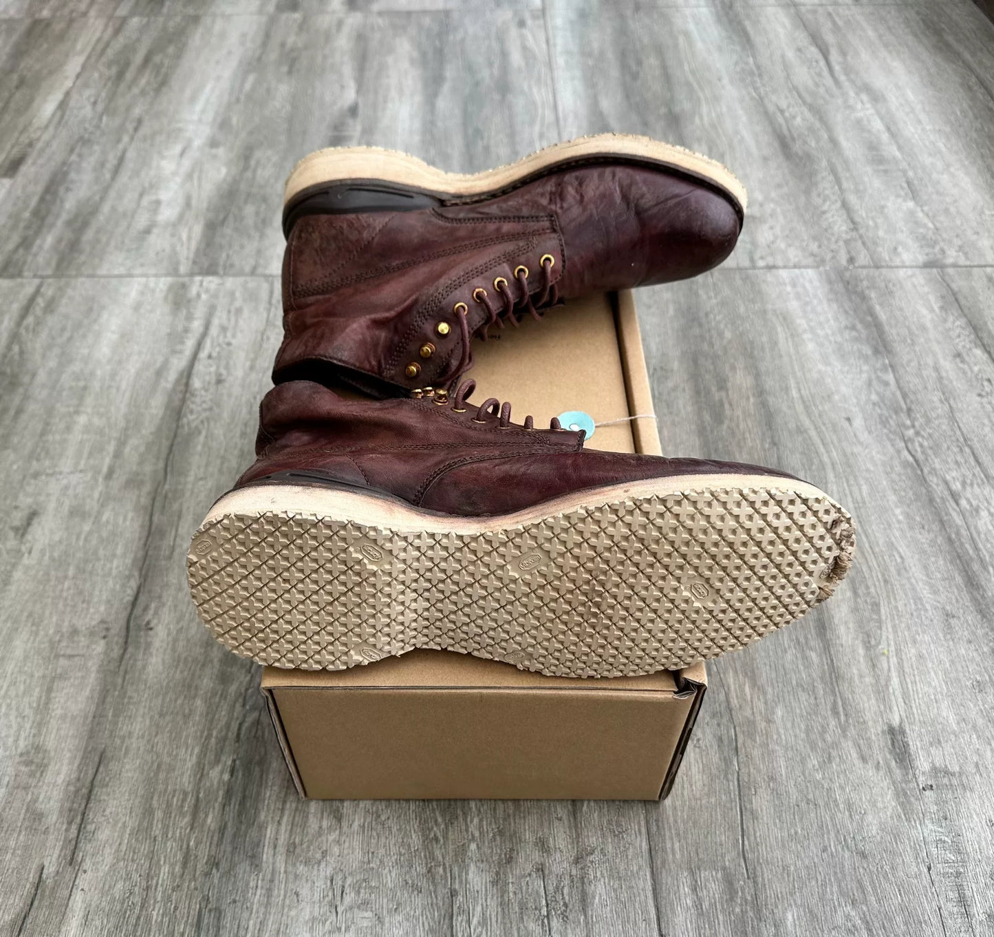 visvim ict virgil boots in brand  condition